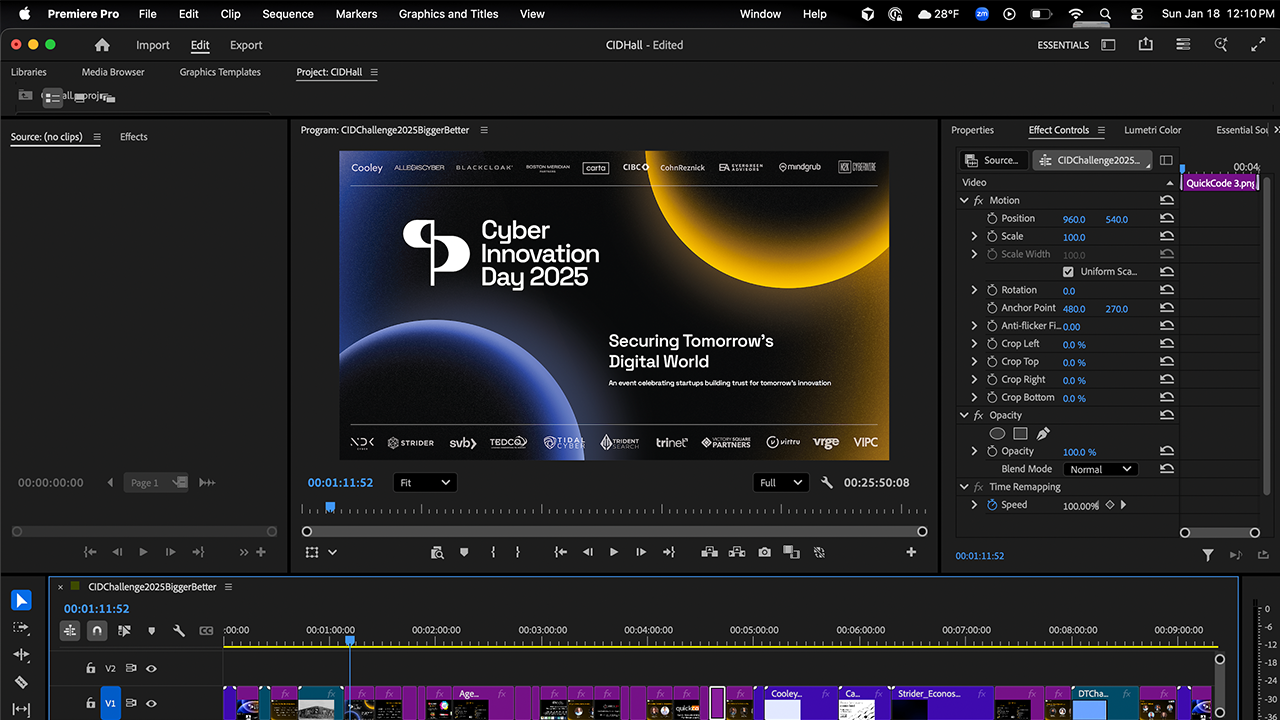 Video work example